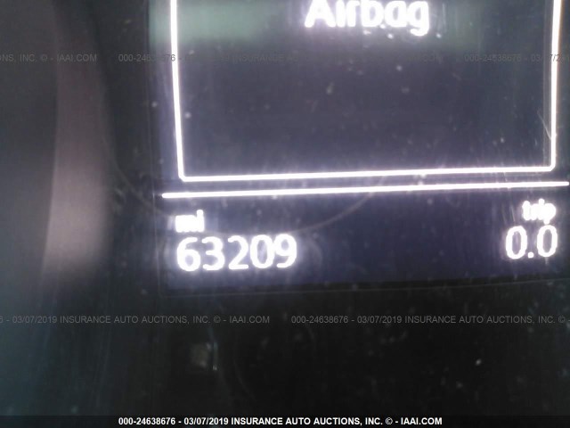 3VW217AU7FM014559 - 2015 VOLKSWAGEN GOLF BLACK photo 7