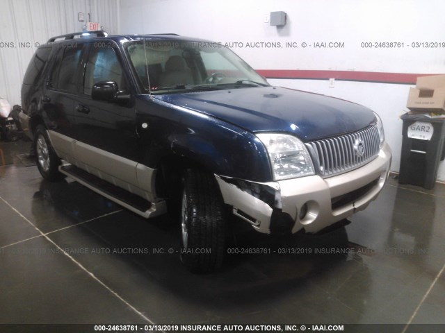 4M2DU86E44ZJ41740 - 2004 MERCURY MOUNTAINEER  BLUE photo 6