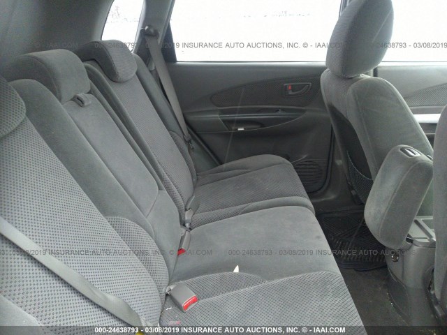 KM8JN12D36U329798 - 2006 HYUNDAI TUCSON GLS/LIMITED ვერცხლისფერი ფოტო 8