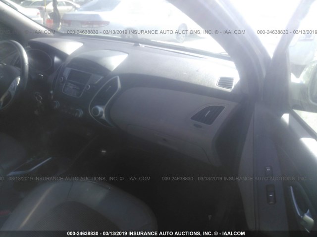 KM8JU3AC0DU575535 - 2013 HYUNDAI TUCSON GLS/LIMITED მწვანე ფოტო 5