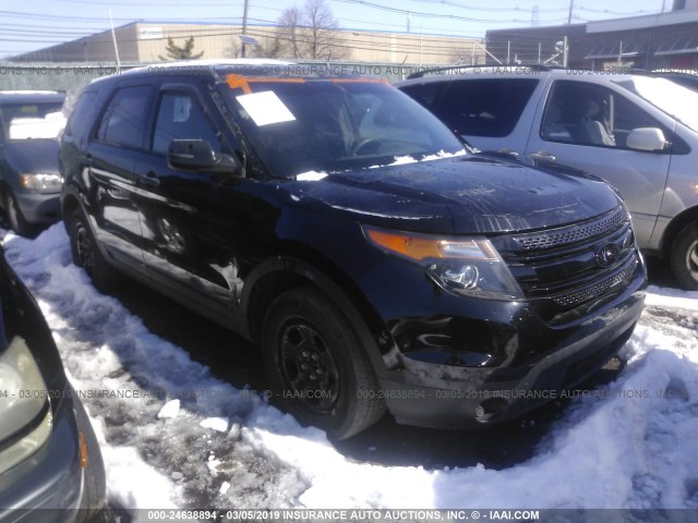 1FM5K8AR1FGC66540 - 2015 FORD EXPLORER POLICE INTERCEPTOR BLACK photo 1