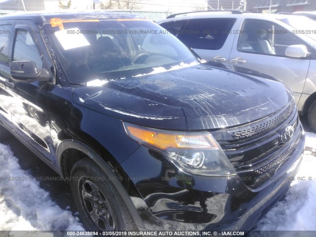 1FM5K8AR1FGC66540 - 2015 FORD EXPLORER POLICE INTERCEPTOR BLACK photo 6