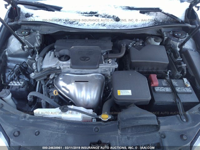 4T1BF1FK7GU999107 - 2016 TOYOTA CAMRY LE/XLE/SE/XSE GRAY photo 10