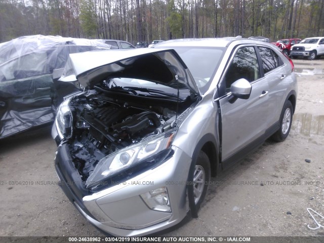 JA4AT3AA8KZ033745 - 2019 MITSUBISHI ECLIPSE CROSS ES SILVER photo 2