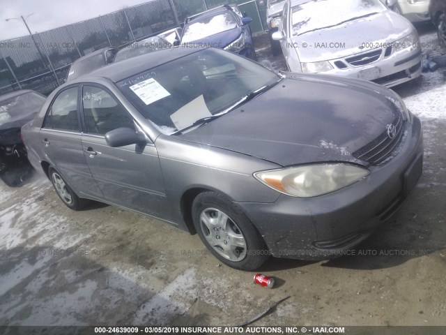 4T1BE32K03U729358 - 2003 TOYOTA CAMRY LE/XLE/SE GRAY photo 1