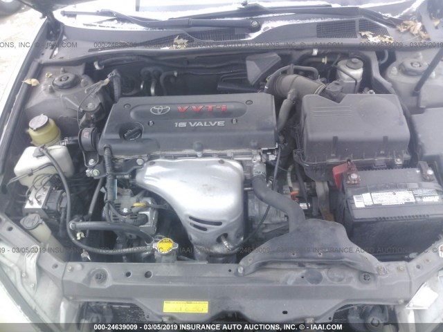 4T1BE32K03U729358 - 2003 TOYOTA CAMRY LE/XLE/SE GRAY photo 10