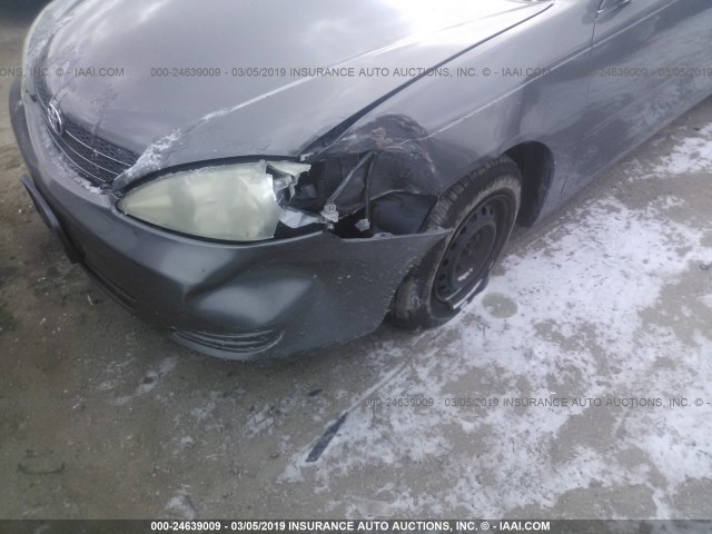 4T1BE32K03U729358 - 2003 TOYOTA CAMRY LE/XLE/SE GRAY photo 6
