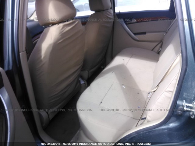 KL1TD6DE6AB129142 - 2010 CHEVROLET AVEO LS/LT BLUE photo 8