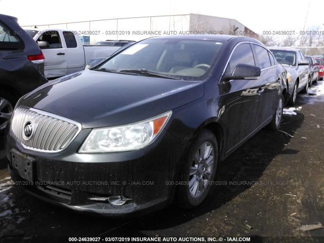 1G4GK5EG5AF235161 - 2010 BUICK ALLURE/LACROSSE CXL BLACK photo 2