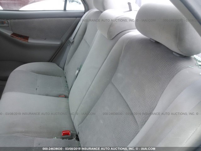 2T1BR32E77C839085 - 2007 TOYOTA COROLLA CE/LE/S SILVER photo 8