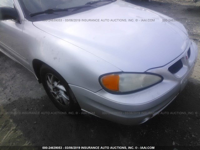 1G2NE52F84M581045 - 2004 PONTIAC GRAND AM SE GRAY photo 1