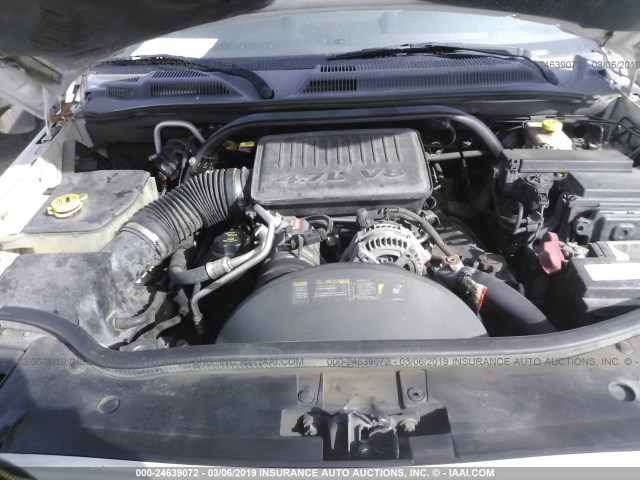 1J8HH48N86C176006 - 2006 JEEP COMMANDER WHITE photo 10