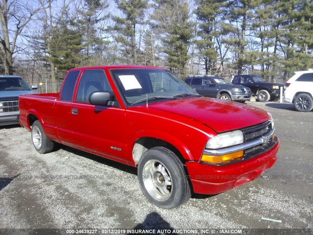 1GCCS1942X8141151 - 1999 CHEVROLET S TRUCK S10 RED photo 1