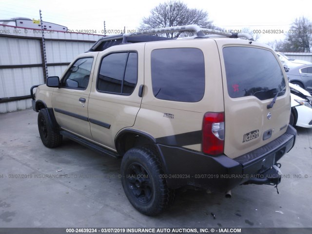 5N1ED28Y11C536855 - 2001 NISSAN XTERRA XE/SE Pewter photo 3