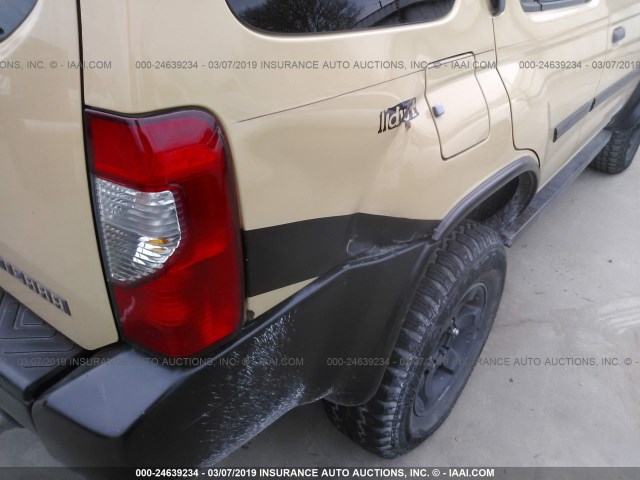 5N1ED28Y11C536855 - 2001 NISSAN XTERRA XE/SE Pewter photo 6