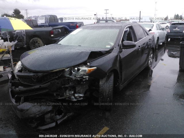 4T1BF1FKXEU408457 - 2014 TOYOTA CAMRY L/SE/LE/XLE 黑色 照片 2