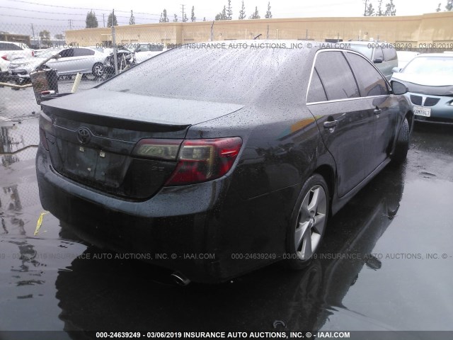 4T1BF1FKXEU408457 - 2014 TOYOTA CAMRY L/SE/LE/XLE 黑色 照片 4