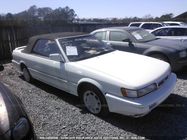 JNXHF16C5NT010658 - 1992 INFINITI M30 WHITE photo 1