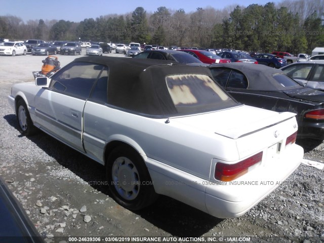 JNXHF16C5NT010658 - 1992 INFINITI M30 WHITE photo 3