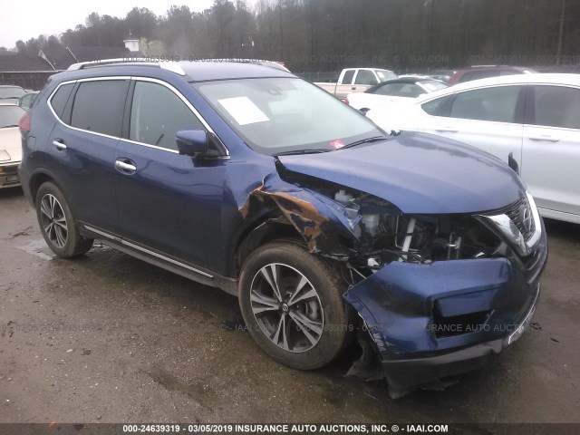 JN8AT2MT4JW465671 - 2018 NISSAN ROGUE S/SL/SV BLUE photo 1