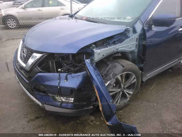 JN8AT2MT4JW465671 - 2018 NISSAN ROGUE S/SL/SV BLUE photo 6