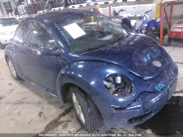 3VWRR31C36M416201 - 2006 VOLKSWAGEN NEW BEETLE TDI OPTION PACKAGE 1 BLUE photo 1