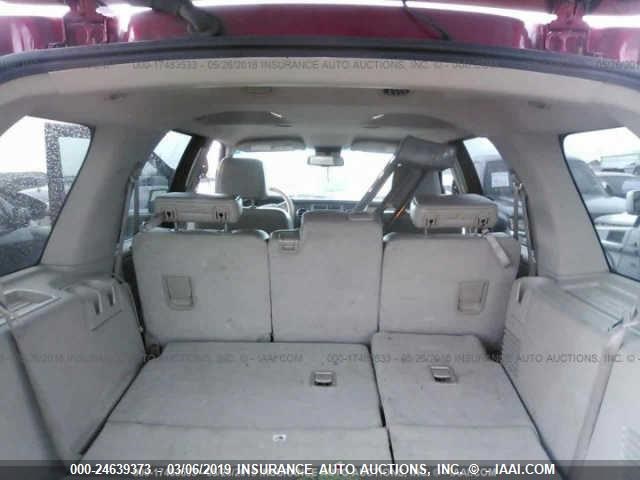 1FMFU15558LA18296 - 2008 FORD EXPEDITION XLT RED photo 8
