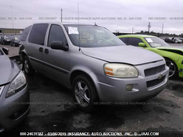 1GNDV23W28D133062 - 2008 CHEVROLET UPLANDER LS SILVER photo 1