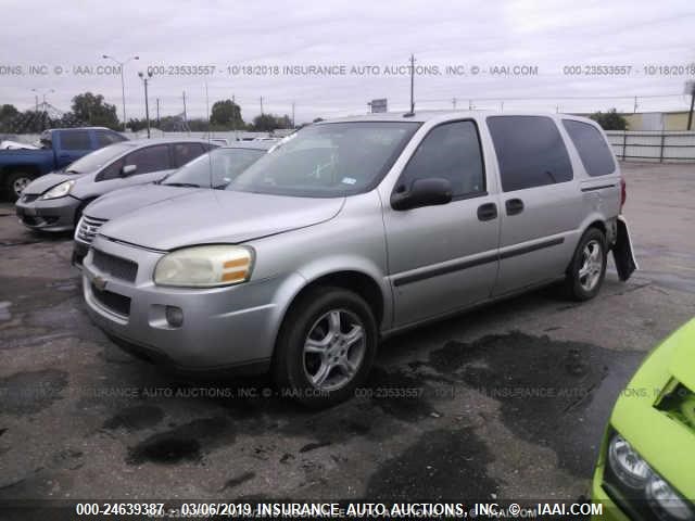 1GNDV23W28D133062 - 2008 CHEVROLET UPLANDER LS SILVER photo 2