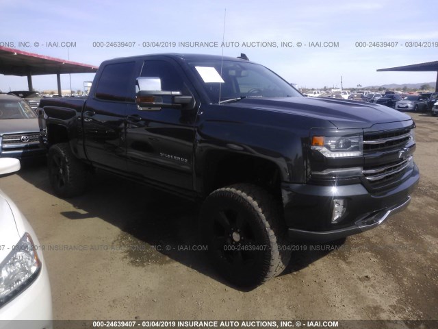 3GCUKREC1HG366401 - 2017 CHEVROLET SILVERADO K1500 LT BLACK photo 1