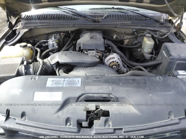 2GCEC19T5Y1251001 - 2000 CHEVROLET SILVERADO C1500 TAN photo 10