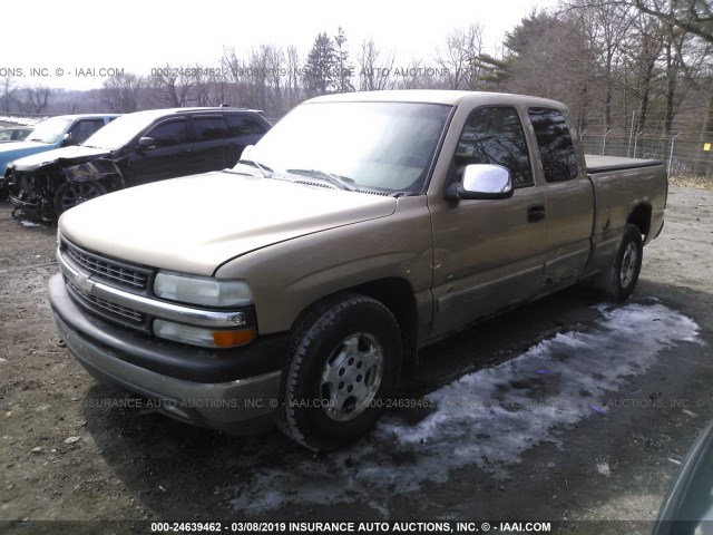 2GCEC19T5Y1251001 - 2000 CHEVROLET SILVERADO C1500 TAN photo 2