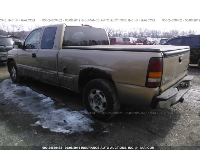 2GCEC19T5Y1251001 - 2000 CHEVROLET SILVERADO C1500 TAN photo 3