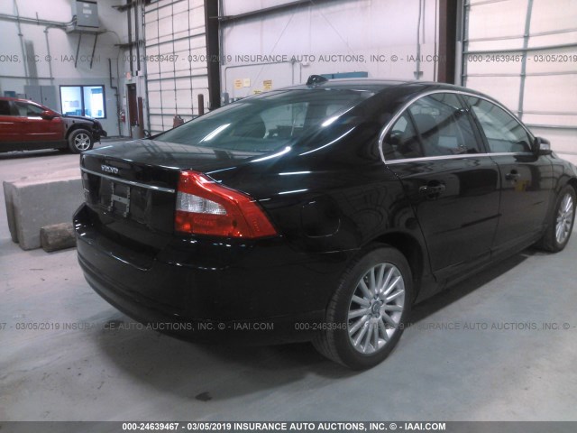 YV1AS982781070720 - 2008 VOLVO S80 BLACK photo 4