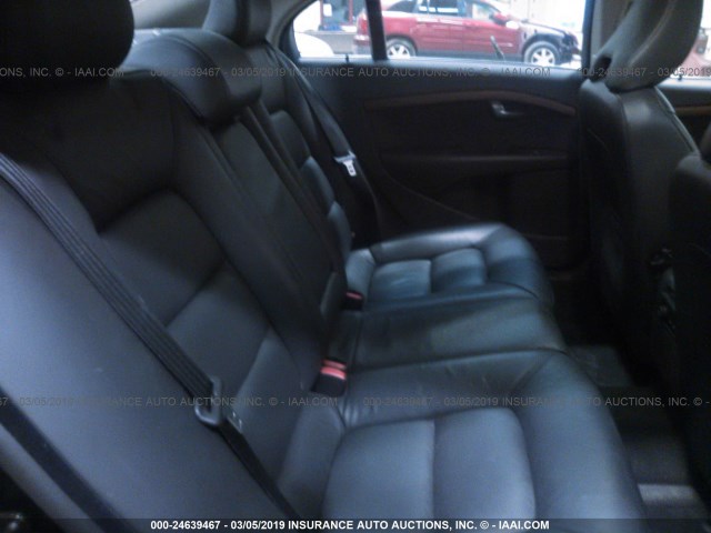 YV1AS982781070720 - 2008 VOLVO S80 BLACK photo 8