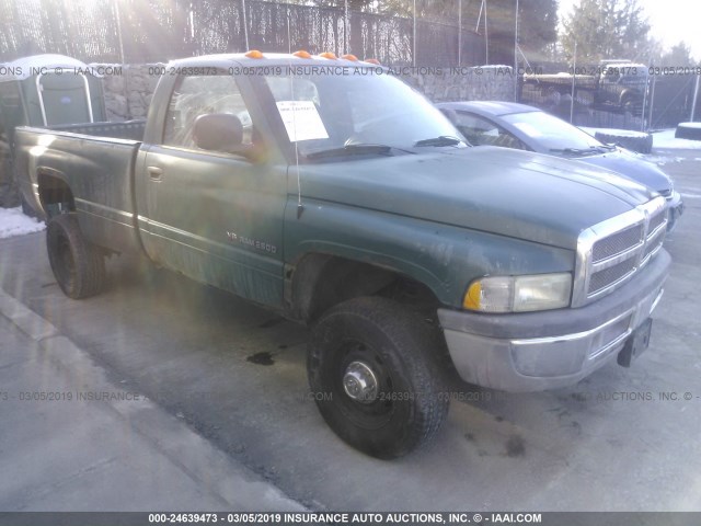 3B7KF26Z62M223104 - 2002 DODGE RAM 2500 GREEN photo 1