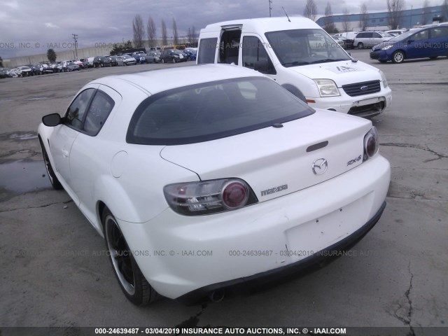 JM1FE173850159759 - 2005 MAZDA RX8 WHITE photo 3