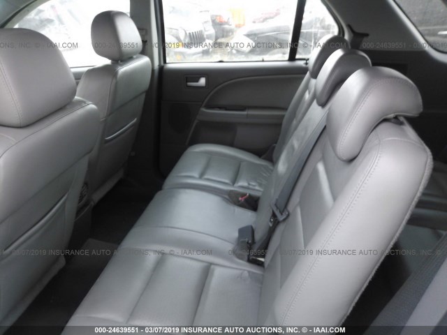 1FMZK02136GA39149 - 2006 FORD FREESTYLE SEL SILVER photo 8