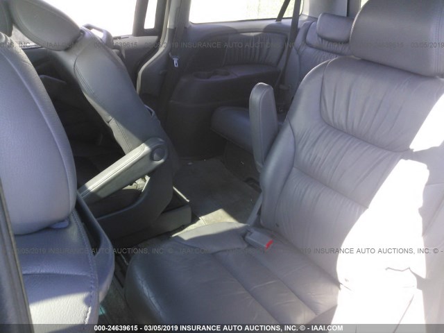 5FNRL38785B084420 - 2005 HONDA ODYSSEY EXL BLUE photo 8