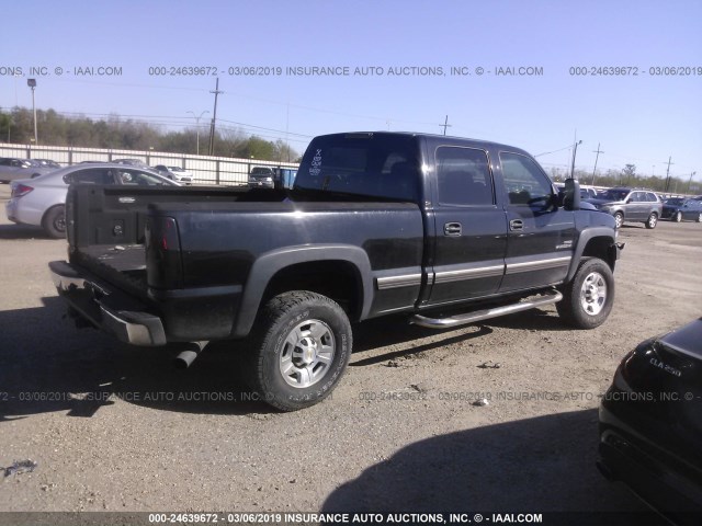 1GCHC231X2F207571 - 2002 CHEVROLET SILVERADO C2500 HEAVY DUTY BLACK photo 4