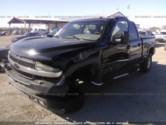 1GCHC231X2F207571 - 2002 CHEVROLET SILVERADO C2500 HEAVY DUTY BLACK photo 6