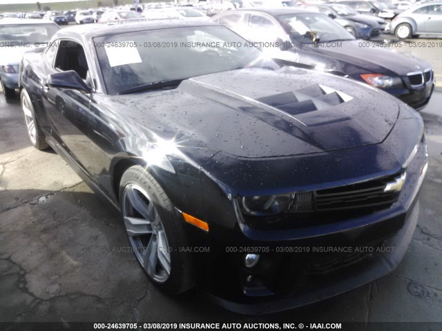 2G1FM1EP1F9801263 - 2015 CHEVROLET CAMARO ZL1 黑色 照片 1