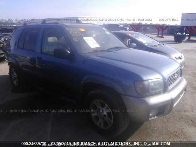 JN8AR07Y3YW440622 - 2000 NISSAN PATHFINDER LE/SE/XE BLUE photo 1