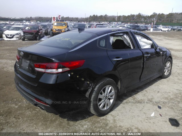 5XXGT4L39JG191727 - 2018 KIA OPTIMA LX/S BLACK photo 4