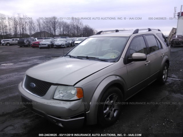 1FMZK05135GA45477 - 2005 FORD FREESTYLE SEL TAN photo 2