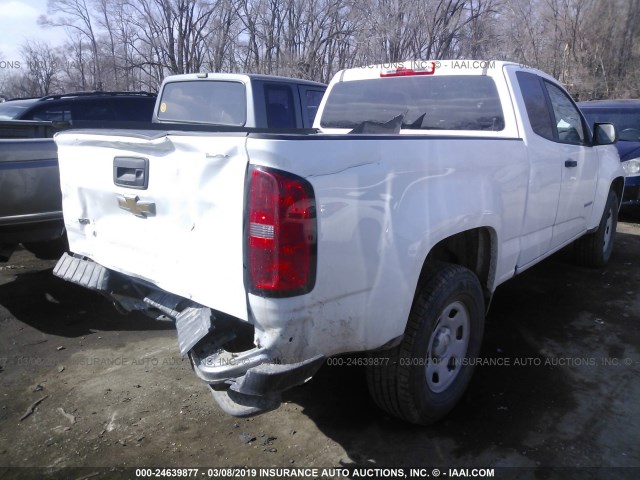 1GCHSBEA0G1189053 - 2016 CHEVROLET COLORADO WHITE photo 4