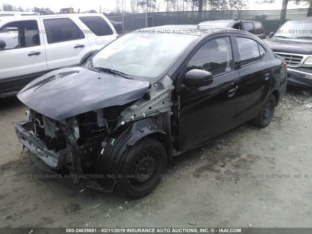 ML32F3FJ8HHF10267 - 2017 MITSUBISHI MIRAGE G4 ES Qara foto 2