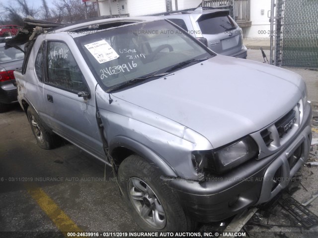 4S2CK57W624302794 - 2002 ISUZU RODEO SPORT SILVER photo 1