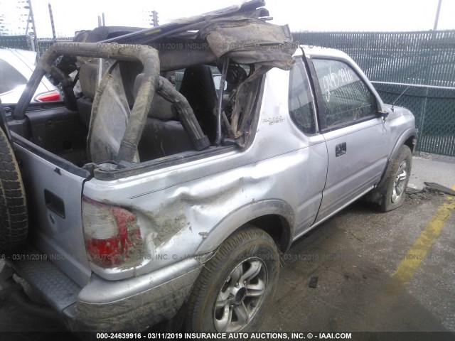 4S2CK57W624302794 - 2002 ISUZU RODEO SPORT SILVER photo 6