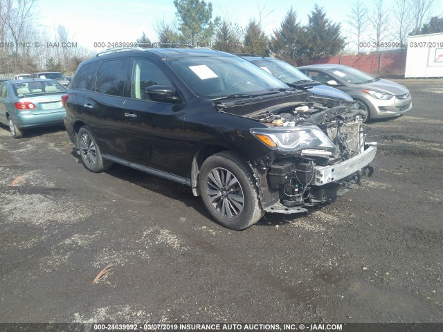5N1DR2MN1HC608267 - 2017 NISSAN PATHFINDER S/SV/SL/PLATINUM BLACK photo 1
